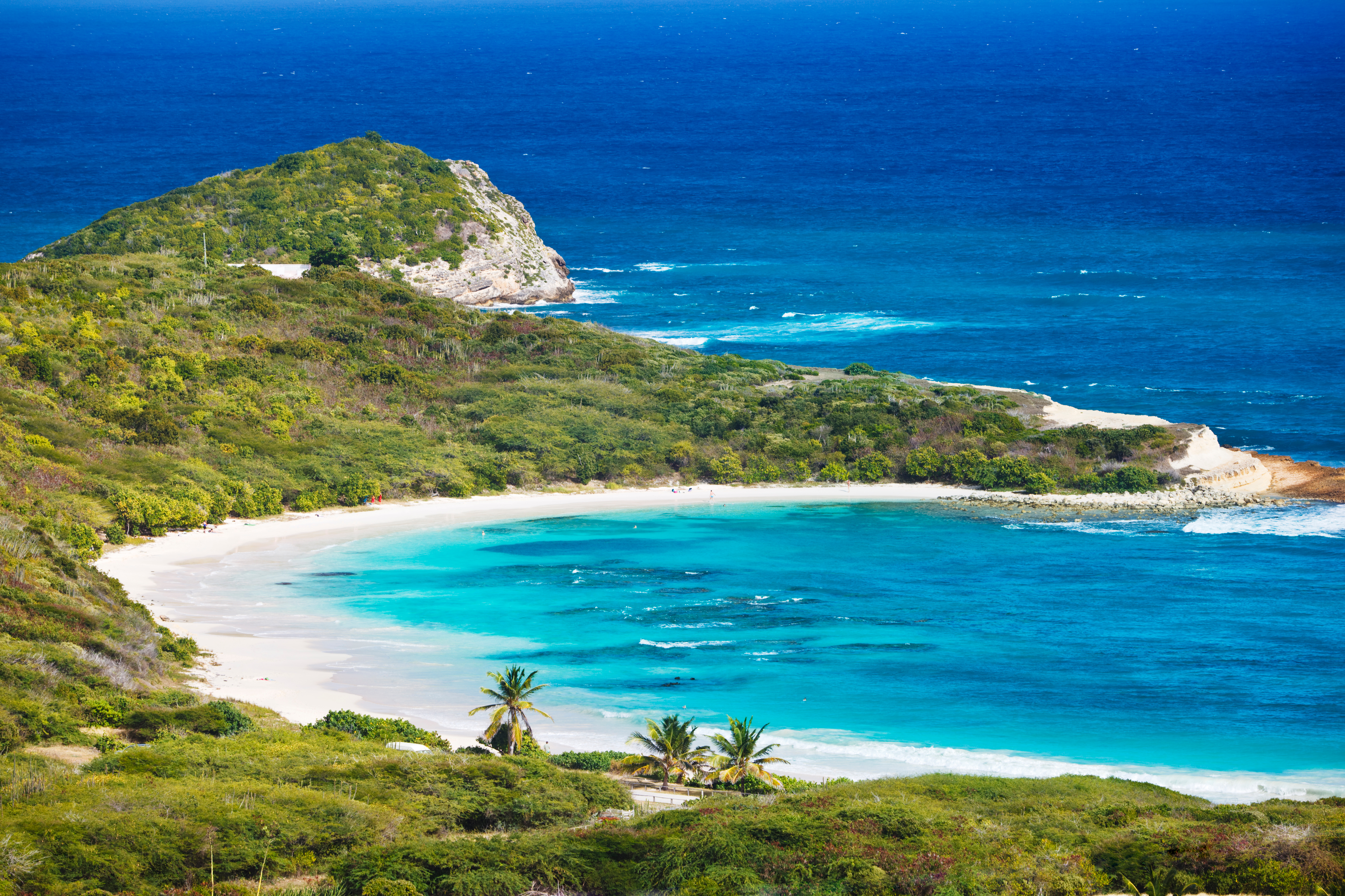 Latitude rates Half Moon Bay as one of the best beaches in Antigua and Barbuda.