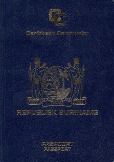 Suriname Passport