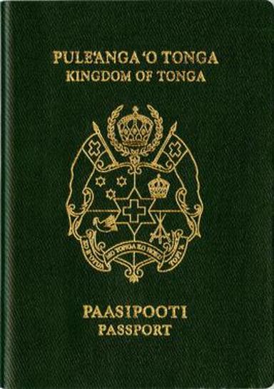 Tonga Passport