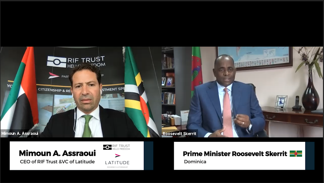 Latitude принимает премьер-министра Доминики на вебинаре по программе гражданства за инвестиции