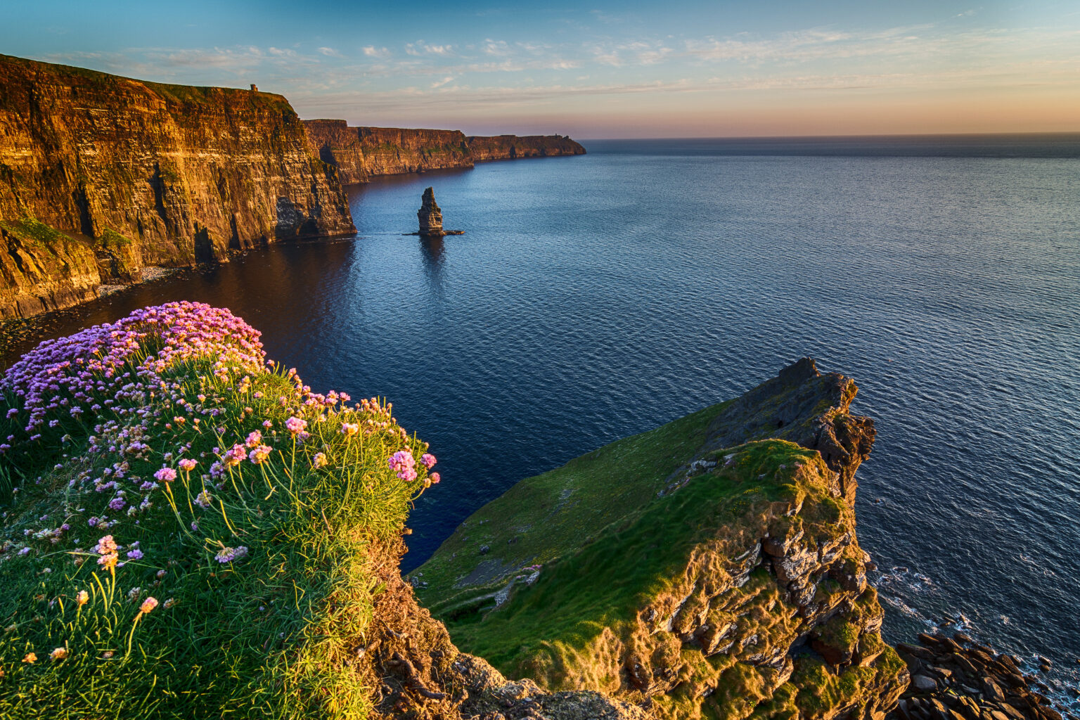 Ireland,Countryside,Tourist,Attraction,In,County,Clare.,The,Cliffs,Of