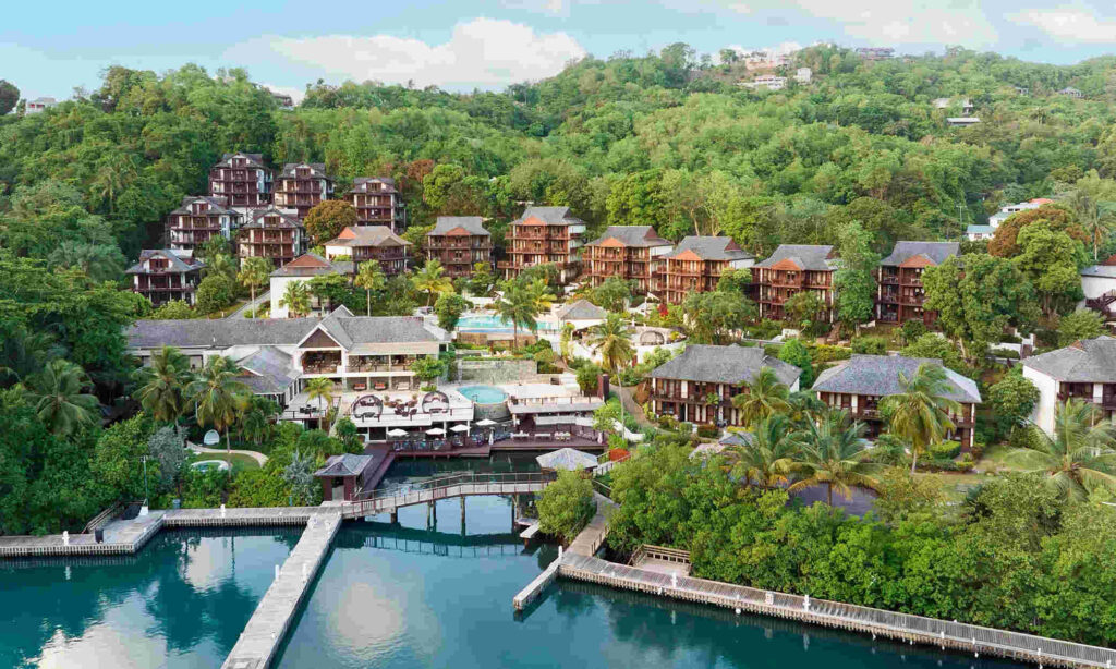 Zoëtry Marigot Bay is in our round-up of the leading luxury resorts in St Lucia.