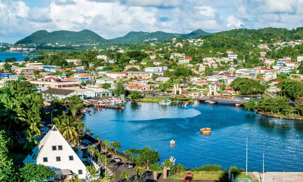St Lucia is simply spellbinding.