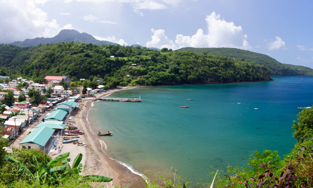 Santa Lúcia é um dos 11 países do Caribe Oriental.