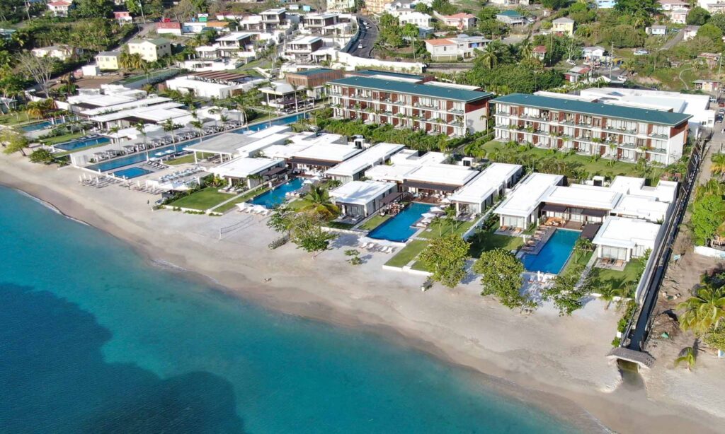 The sandy shore of Grenada AKA Spice Island.