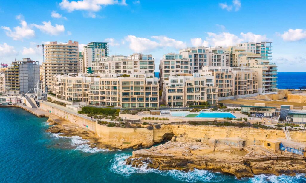 Malta, where the locals speak English and Maltese.