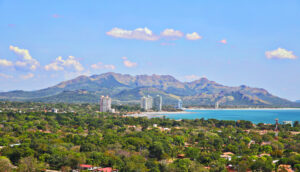 Pacific Ocean Beach in Panama.