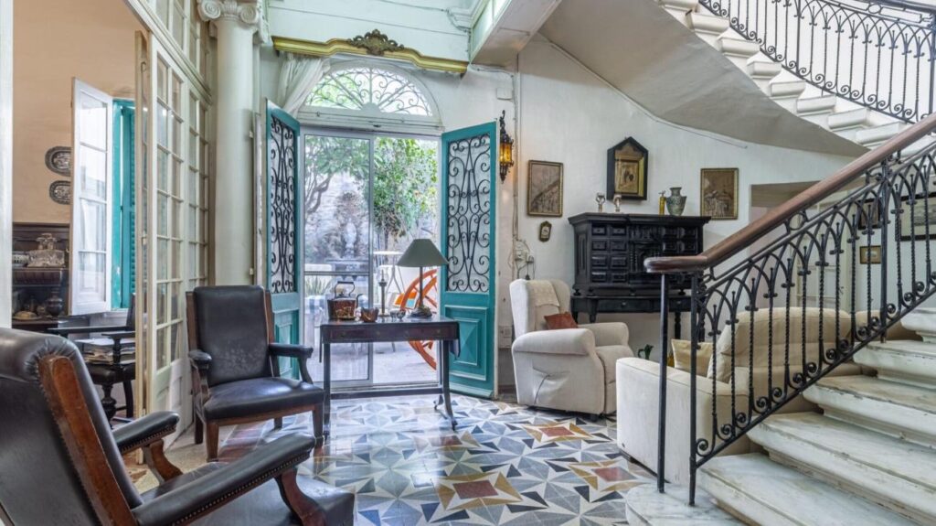 A traditional house of character for sale in Sliema.